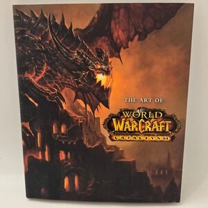 The Art of World of Warcraft Cataclysm Hardcover Art Book Blizzard Entertainment